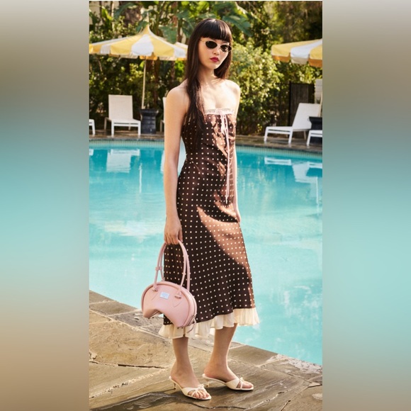 NWT Daisy Mae midi dress by For Love and Lemons - Picture 5 of 11